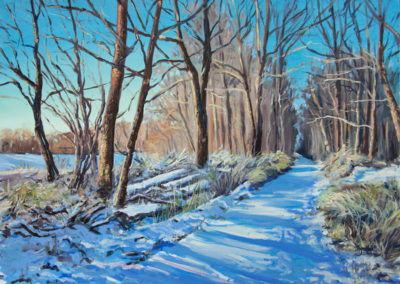 Winterweg-Katrin-Goeldner-Malerei 70x50cm